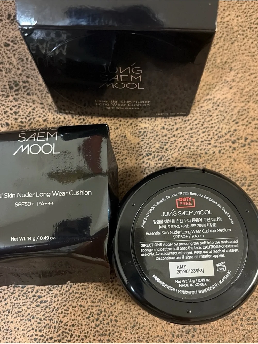 JUNG SAEM MOOL Essential Skin Nuder Longwear Cushion 0.98 Fl Oz  [SPF] 21 Medium